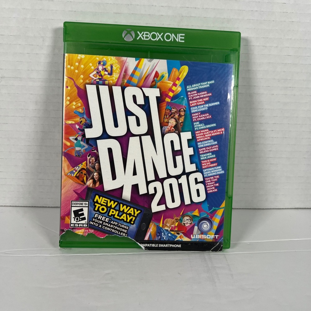 Just Dance 2016 Xbox One‎ Ubisoft Music Rhythm Game 887256014025